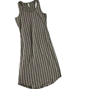 Free Press Striped Midi Tank Dress‎ Womens XL